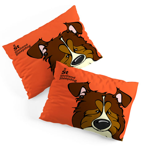 Angry Squirrel Studio Shetland Sheepdog 9 Pillow Shams