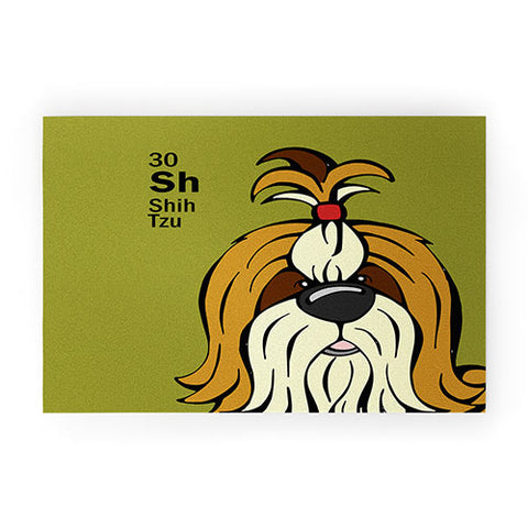 Angry Squirrel Studio Shih Tzu 30 Welcome Mat