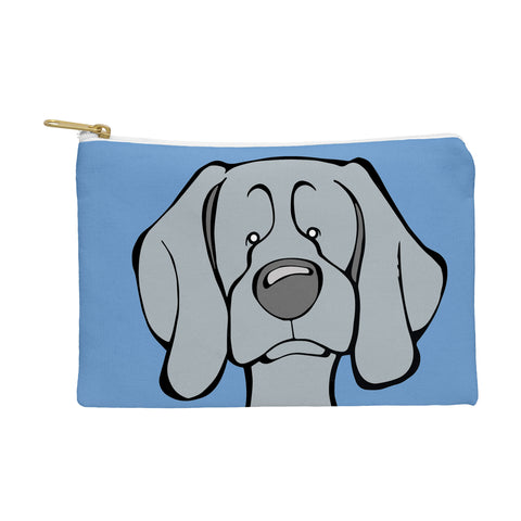 Angry Squirrel Studio Weimaraner 34 Pouch
