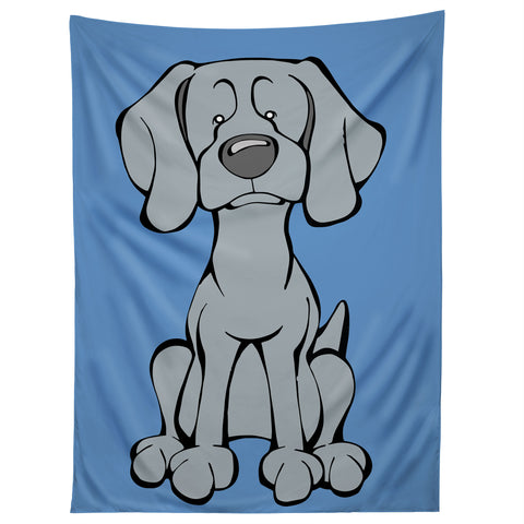 Angry Squirrel Studio Weimaraner 34 Tapestry
