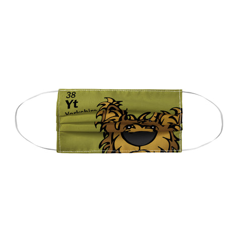 Angry Squirrel Studio Yorkshire Terrier 38 Face Mask