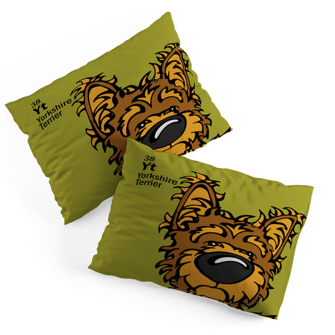 Angry Squirrel Studio Yorkshire Terrier 38 Pillow Shams
