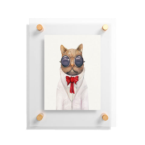 Animal Crew Astro Cat Floating Acrylic Print