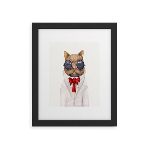Animal Crew Astro Cat Framed Art Print