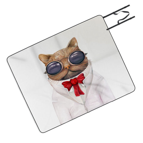 Animal Crew Astro Cat Picnic Blanket