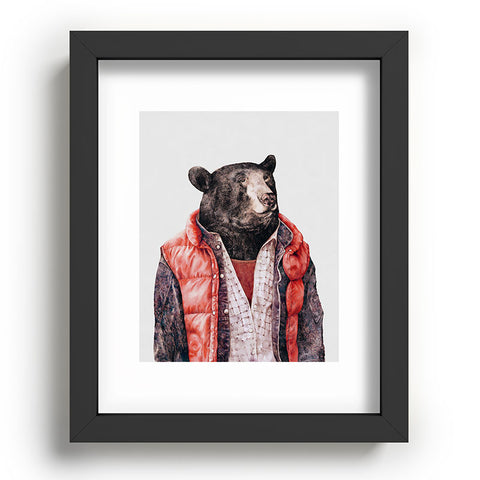 Animal Crew Black Bear Recessed Framing Rectangle
