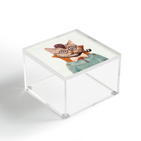 Animal Crew Eclectic Cat Acrylic Box