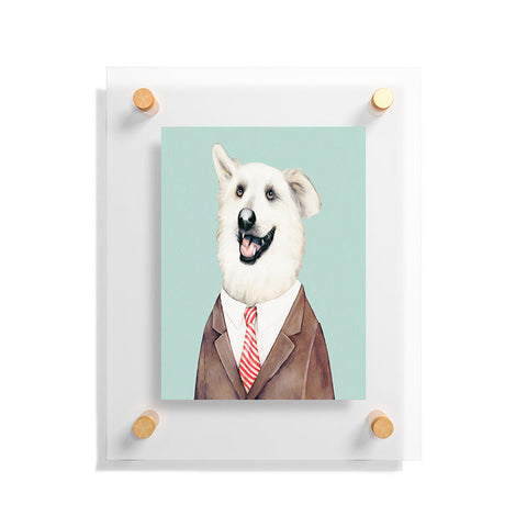 Animal Crew Happy Dog Floating Acrylic Print