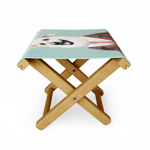 Animal Crew Happy Dog Folding Stool
