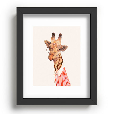 Animal Crew Lady Giraffe Recessed Framing Rectangle