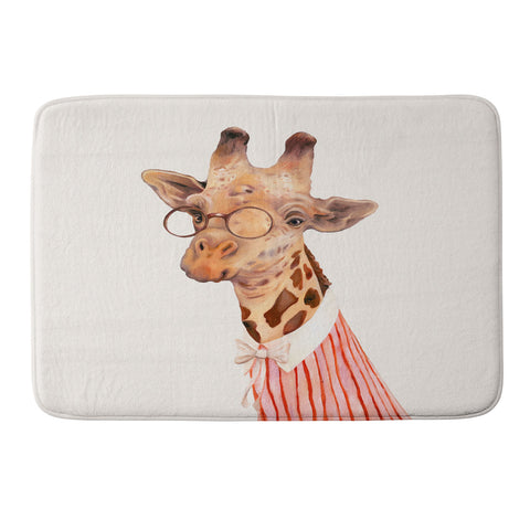 Animal Crew Lady Giraffe Memory Foam Bath Mat