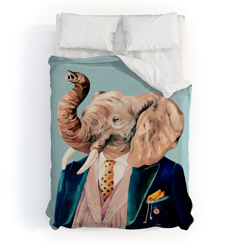 Animal Crew Mr Elephant Duvet Cover