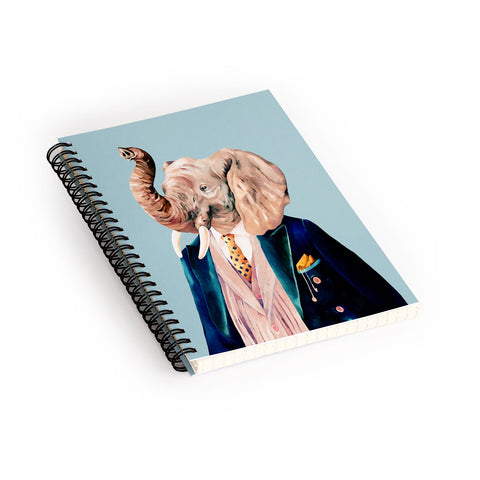 Animal Crew Mr Elephant Spiral Notebook