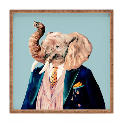 Animal Crew Mr Elephant Square Tray