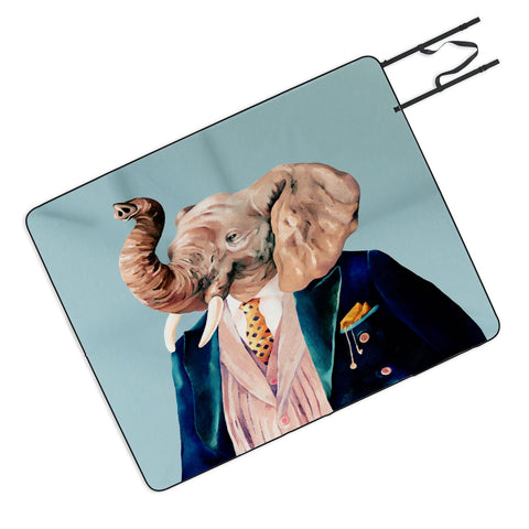 Animal Crew Mr Elephant Picnic Blanket