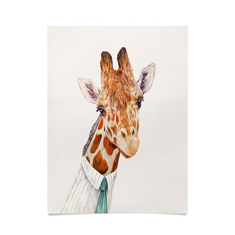Animal Crew Mr Giraffe Poster