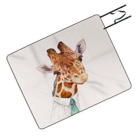 Animal Crew Mr Giraffe Picnic Blanket