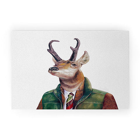 Animal Crew Pronghorn Deer Welcome Mat