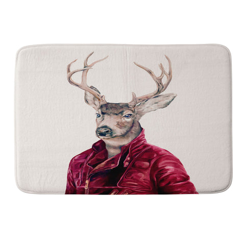 Animal Crew Red Deer Memory Foam Bath Mat