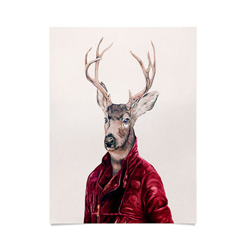 Animal Crew Red Deer Poster