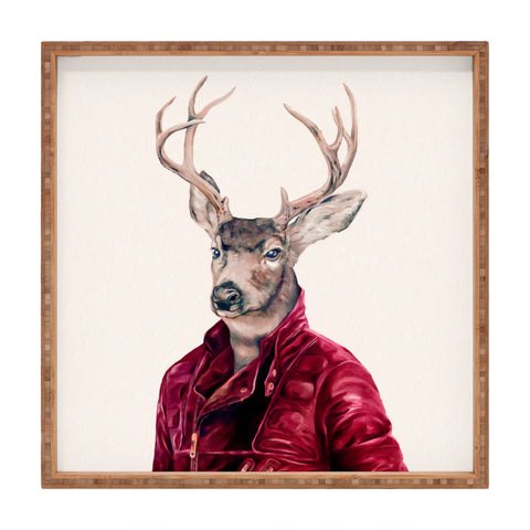 Animal Crew Red Deer Square Tray