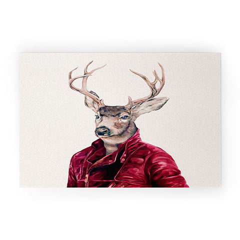 Animal Crew Red Deer Welcome Mat
