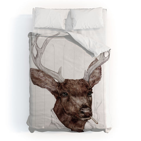 Animal Crew Smoking Buck Comforter