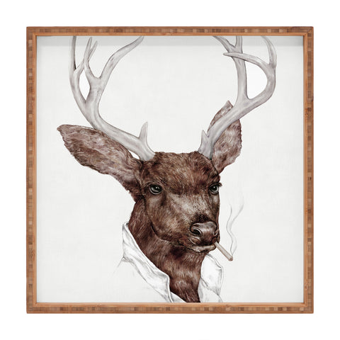 Animal Crew Smoking Buck Square Tray