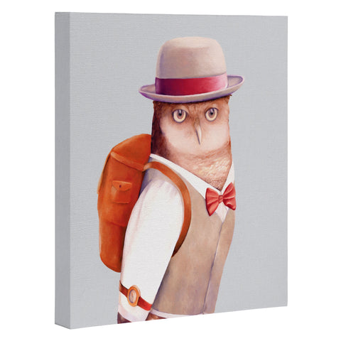Animal Crew Travel Owl Art Canvas
