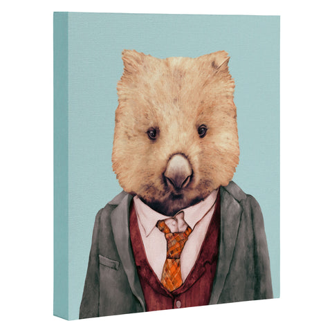 Animal Crew Wombat Art Canvas