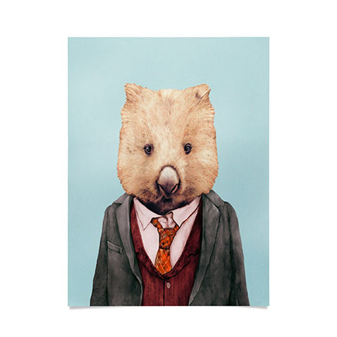 Animal Crew Wombat Poster