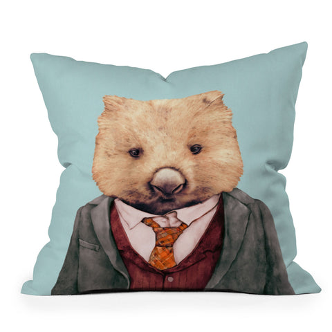 Animal Crew Wombat Throw Pillow