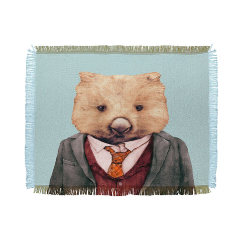 Animal Crew Wombat Throw Blanket