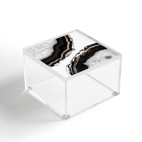 Anita's & Bella's Artwork Agate Glitter Glam 2 Acrylic Box