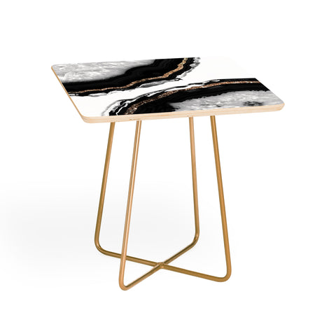 Anita's & Bella's Artwork Agate Glitter Glam 2 Side Table