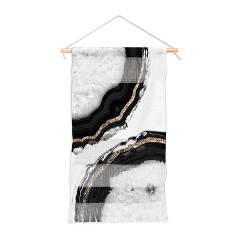 Anita's & Bella's Artwork Agate Glitter Glam 2 Wall Hanging Portrait