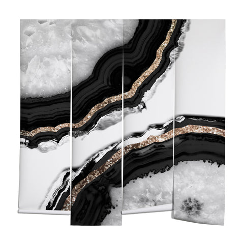 Anita's & Bella's Artwork Agate Glitter Glam 2 Wall Mural