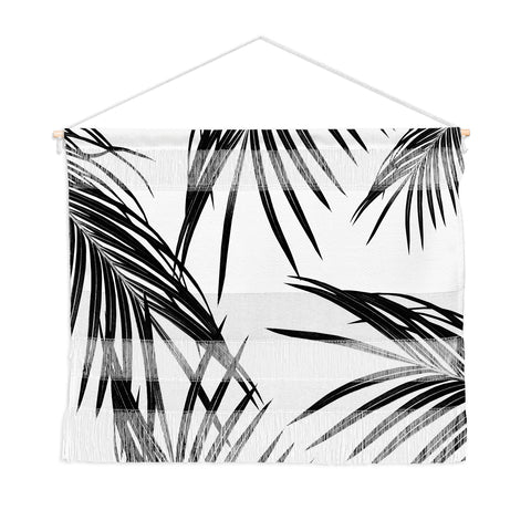 Anita's & Bella's Artwork Black Palm Leaves Dream 1 Wall Hanging Landscape