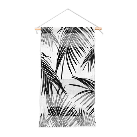 Anita's & Bella's Artwork Black Palm Leaves Dream 1 Wall Hanging Portrait