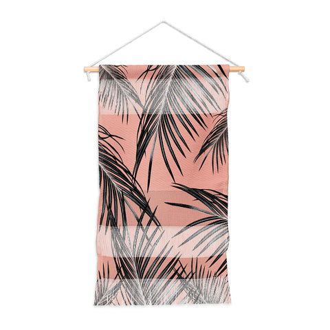 Anita's & Bella's Artwork Black Palm Leaves Dream 5 Wall Hanging Portrait