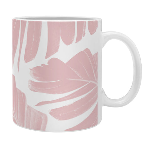 Anita's & Bella's Artwork Blush Banana Leaves Dream 11 Coffee Mug