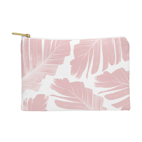 Anita's & Bella's Artwork Blush Banana Leaves Dream 11 Pouch