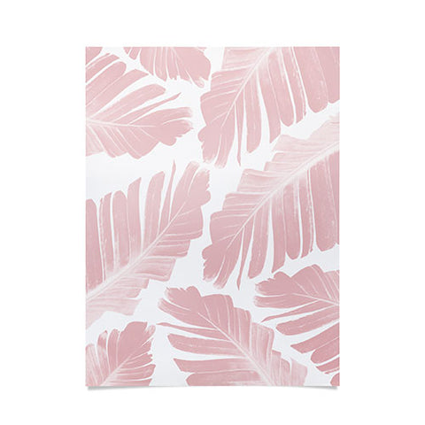 Anita's & Bella's Artwork Blush Banana Leaves Dream 11 Poster