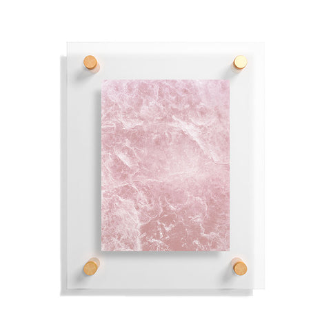 Anita's & Bella's Artwork Enigmatic Blush Pink Marble 1 Floating Acrylic Print