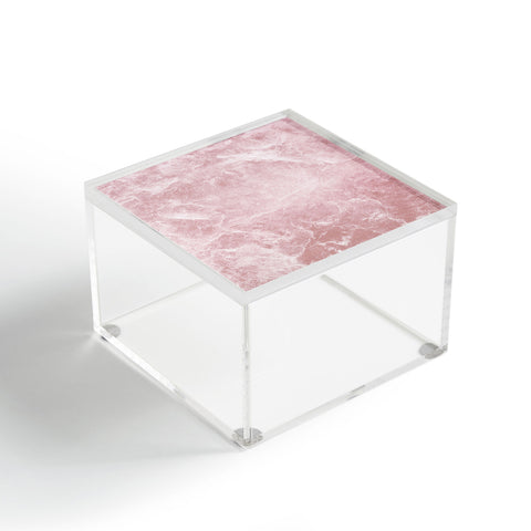 Anita's & Bella's Artwork Enigmatic Blush Pink Marble 1 Acrylic Box