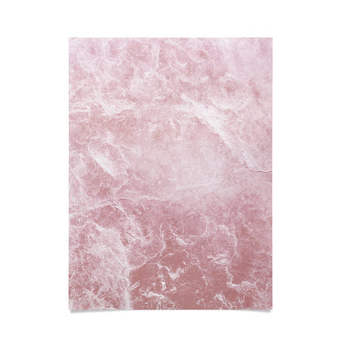 Anita's & Bella's Artwork Enigmatic Blush Pink Marble 1 Poster