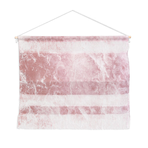 Anita's & Bella's Artwork Enigmatic Blush Pink Marble 1 Wall Hanging Landscape