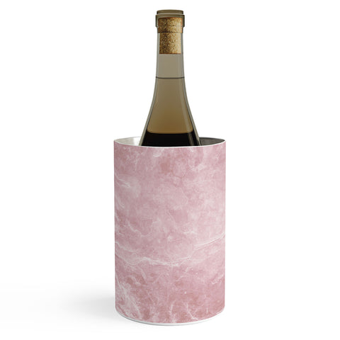 Anita's & Bella's Artwork Enigmatic Blush Pink Marble 1 Wine Chiller