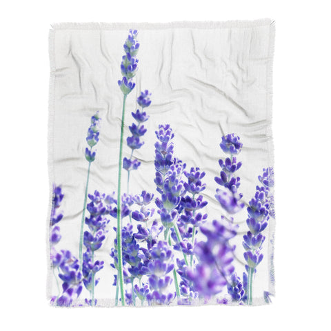 Anita's & Bella's Artwork Fresh Lavender 1 Throw Blanket
