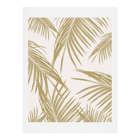 Anita's & Bella's Artwork Gold Palm Leaves Dream 1 Art Print